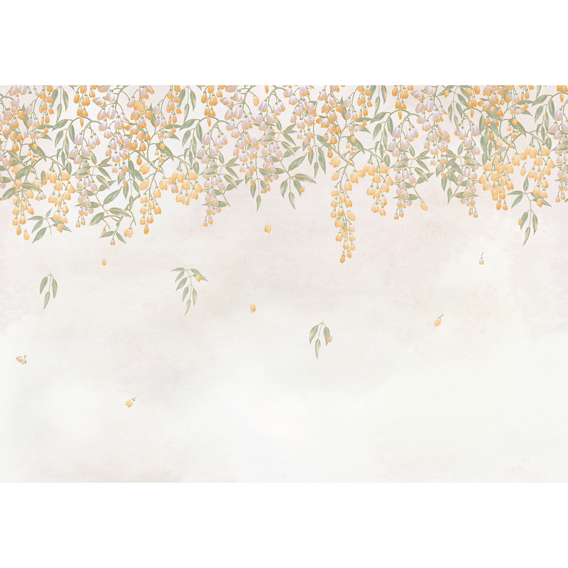 Manuela Cúrcuma Random Chinoiseries II Mural by Coordonné (400x280cm)