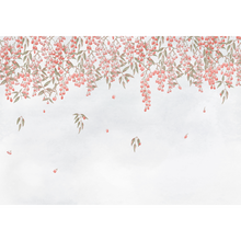 Manuela Carmesí Random Chinoiseries II Mural by Coordonné (400x280cm)