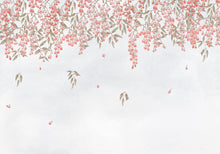 A00261 Manuela Carmesí Random Chinoiseries II Mural by Coordonné (400x280cm)