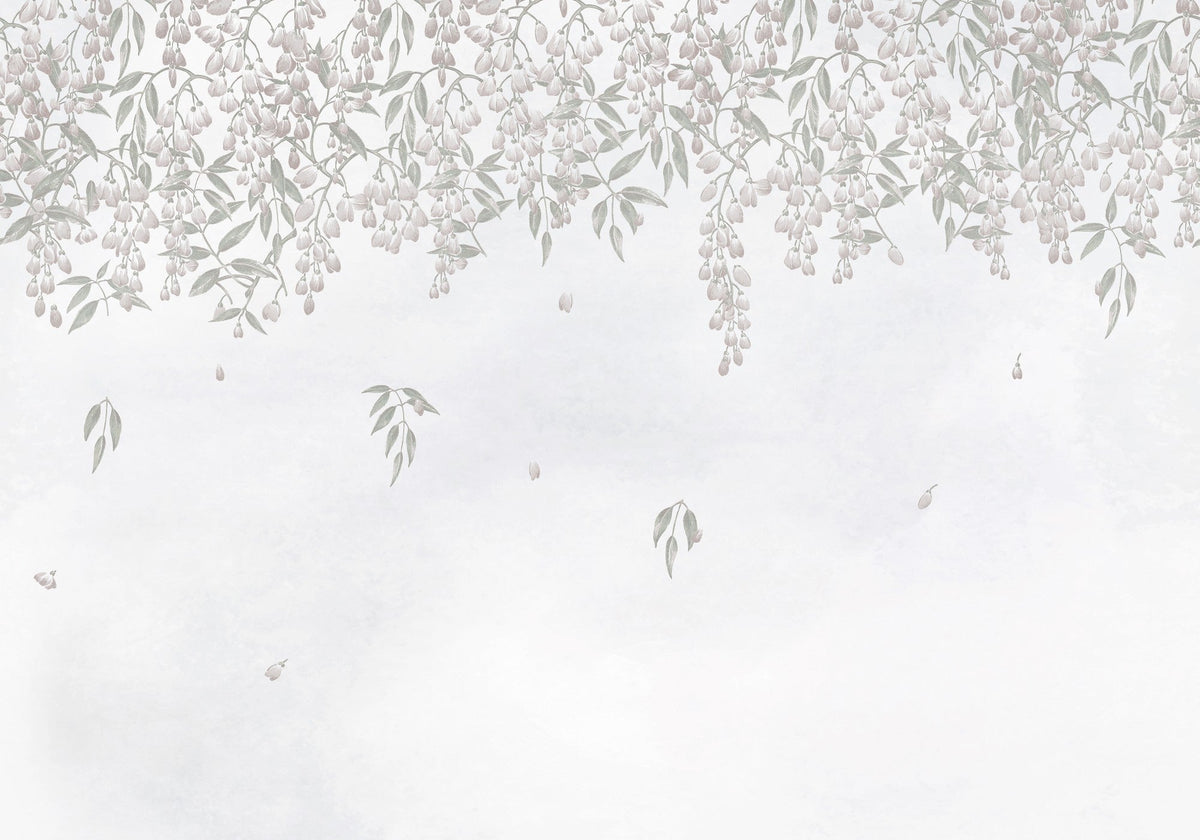 A00262 Manuela Swan Random Chinoiseries II Mural by Coordonné (400x280cm)