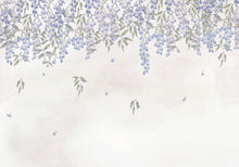A00263 Manuela Índigo Random Chinoiseries II Mural by Coordonné (400x280cm)