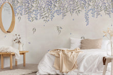 A00263 Manuela Índigo Random Chinoiseries II Mural by Coordonné (400x280cm)