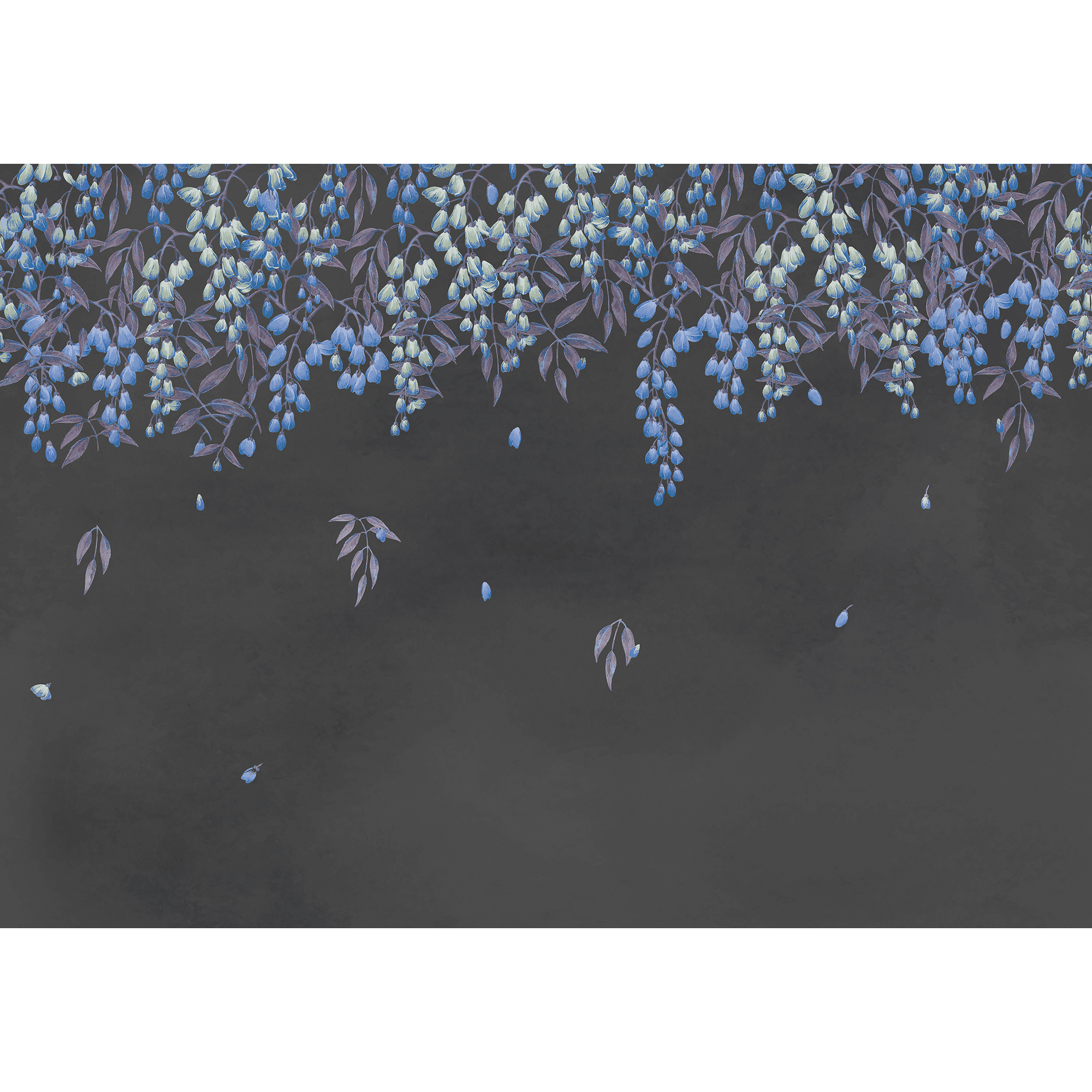 Manuela Azabache Random Chinoiseries II Mural by Coordonné (400x280cm)