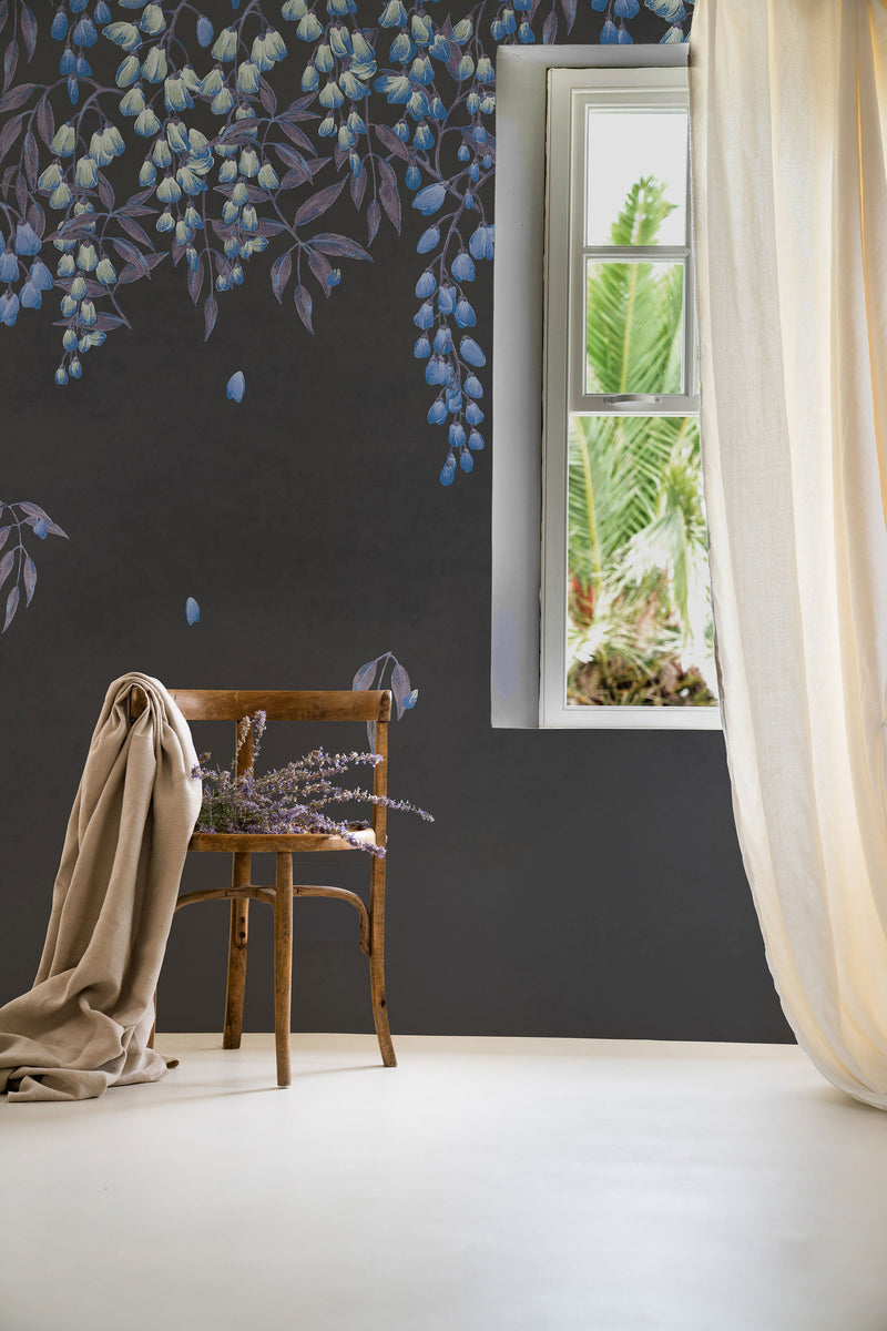 Manuela Azabache Random Chinoiseries II Mural by Coordonné (400x280cm)