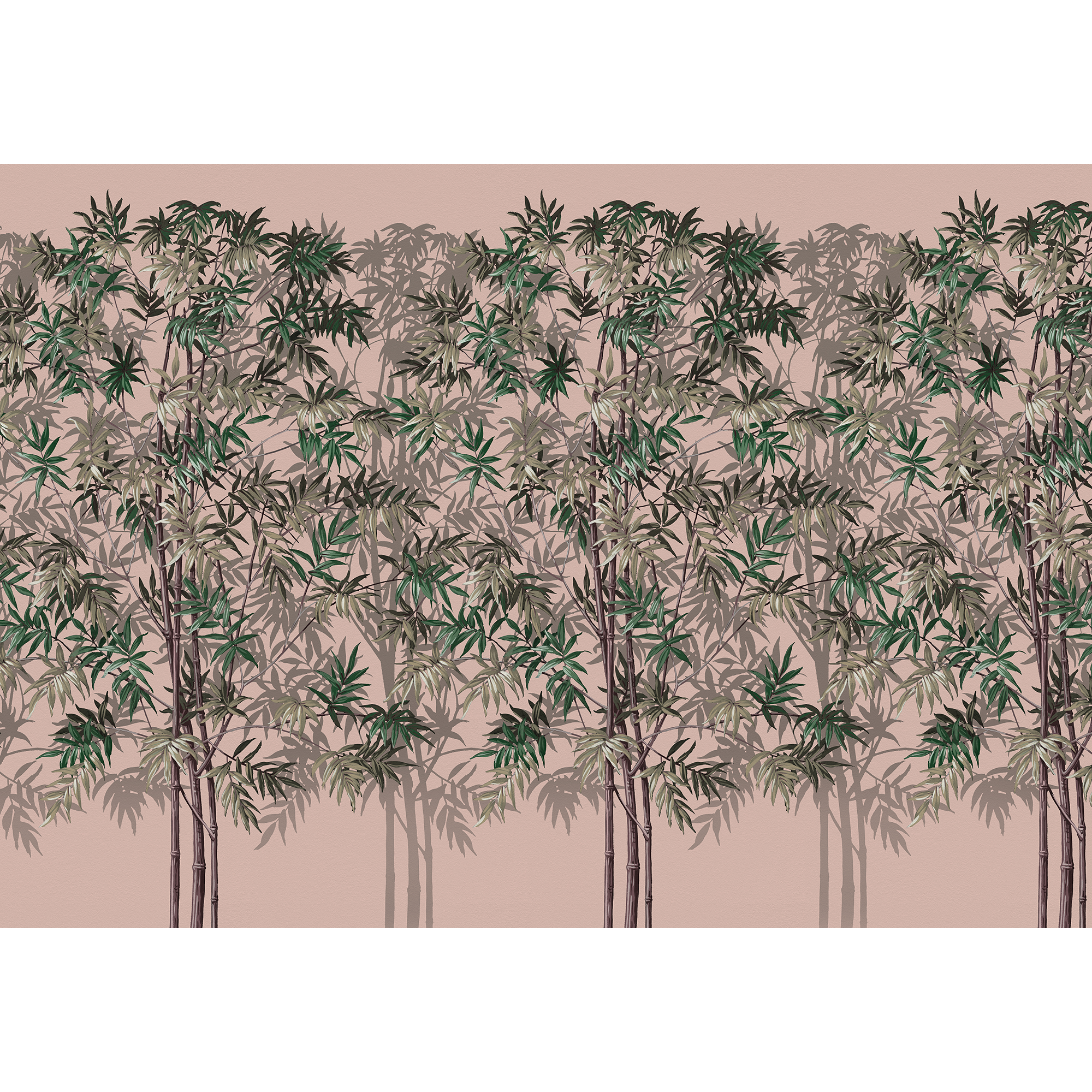 Mythical Rose Random Chinoiseries II Mural by Coordonné (400x280cm)