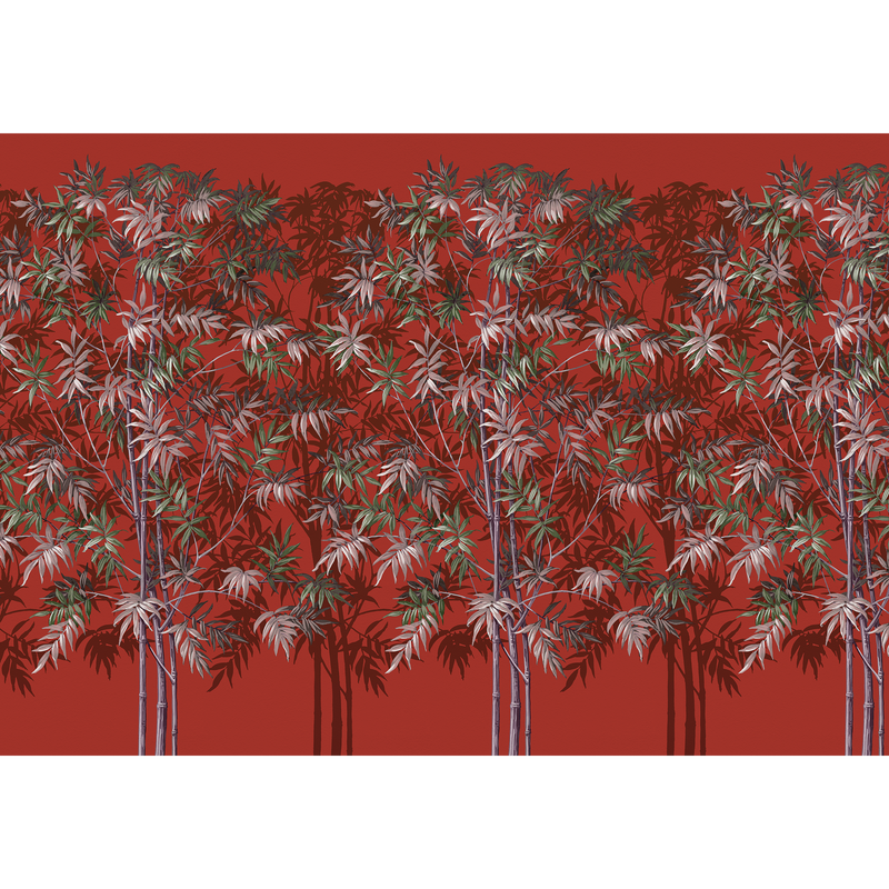 Mythical Coral Random Chinoiseries II Mural by Coordonné (400x280cm)