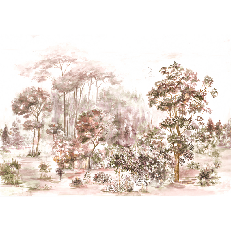 Ovidio Autum Random Chinoiseries II Mural by Coordonné (400x280cm)