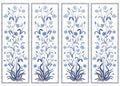 Daffodils Swan, Blanco Linen Aracne Mural by Coordonné