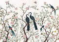 Edo Swan Linen Aracne Mural by Coordonné