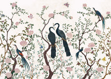 A00311 Edo Swan Linen Aracne Mural by Coordonné