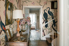 A00311 Edo Swan Linen Aracne Mural by Coordonné