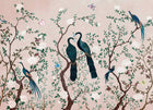 A00312 Edo Peony Linen Aracne Mural by Coordonné