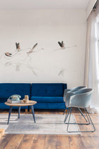 A00316 Doñana Swan Linen Aracne Mural by Coordonné