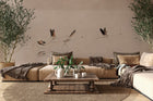 A00317 Doñana Peony Linen Aracne Mural by Coordonné
