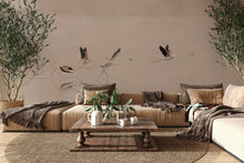 A00317 Doñana Peony Linen Aracne Mural by Coordonné