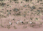 A00319 Garzas Nude,Rosa Linen Aracne Mural by Coordonné