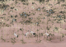 A00319 Garzas Nude,Rosa Linen Aracne Mural by Coordonné