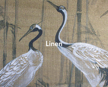 A00320 Garzas Ocher Linen Aracne Mural by Coordonné