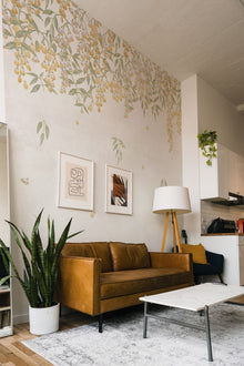 A00323 Manuela Vainilla Linen Aracne Mural by Coordonné