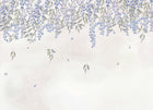 A00324 Manuela Lilac Linen Aracne Mural by Coordonné
