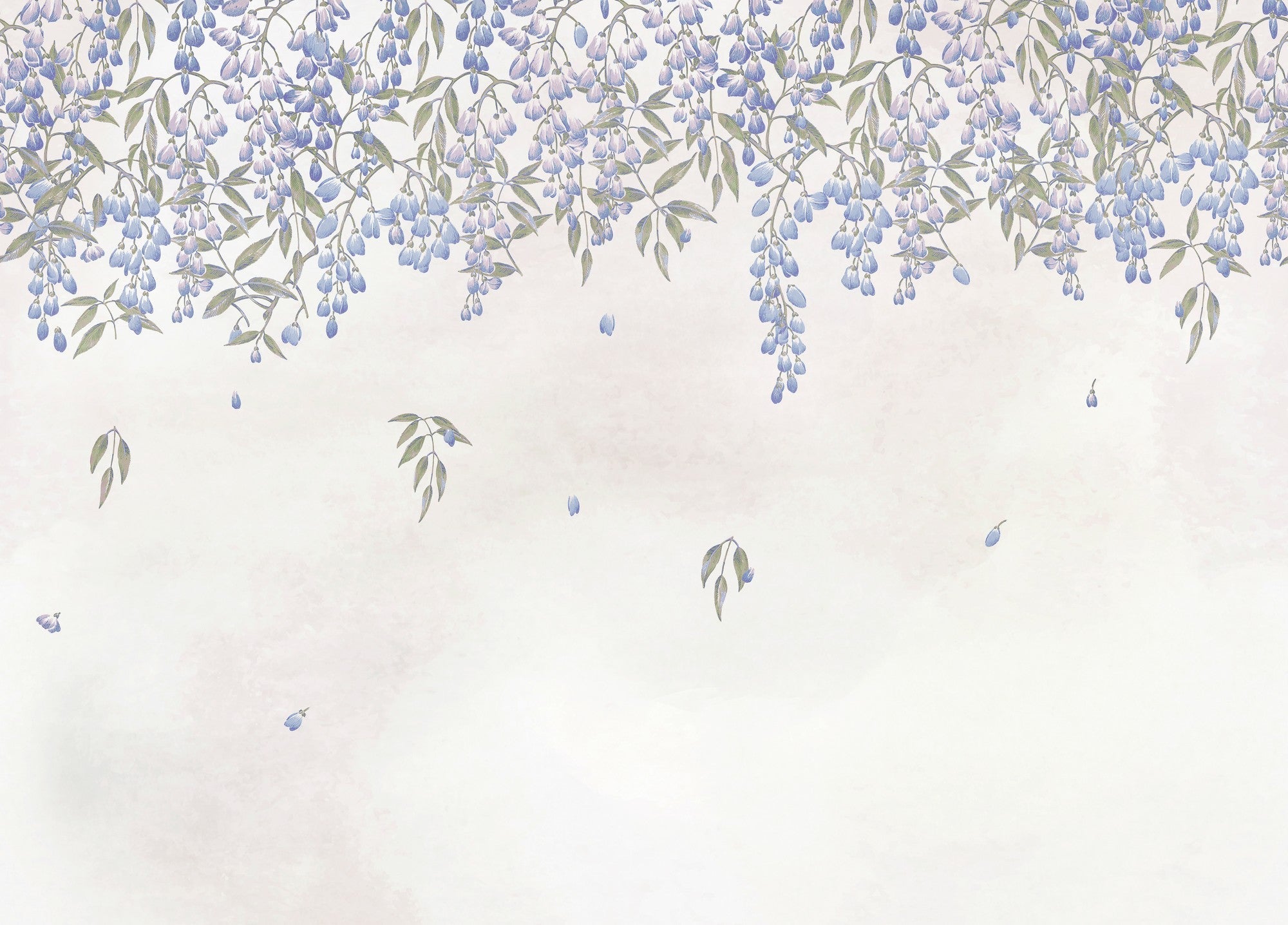 A00324 Manuela Lilac Linen Aracne Mural by Coordonné