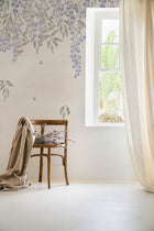 A00324 Manuela Lilac Linen Aracne Mural by Coordonné
