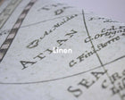 A00325 Historical Map Papyrus Linen Aracne Mural by Coordonné