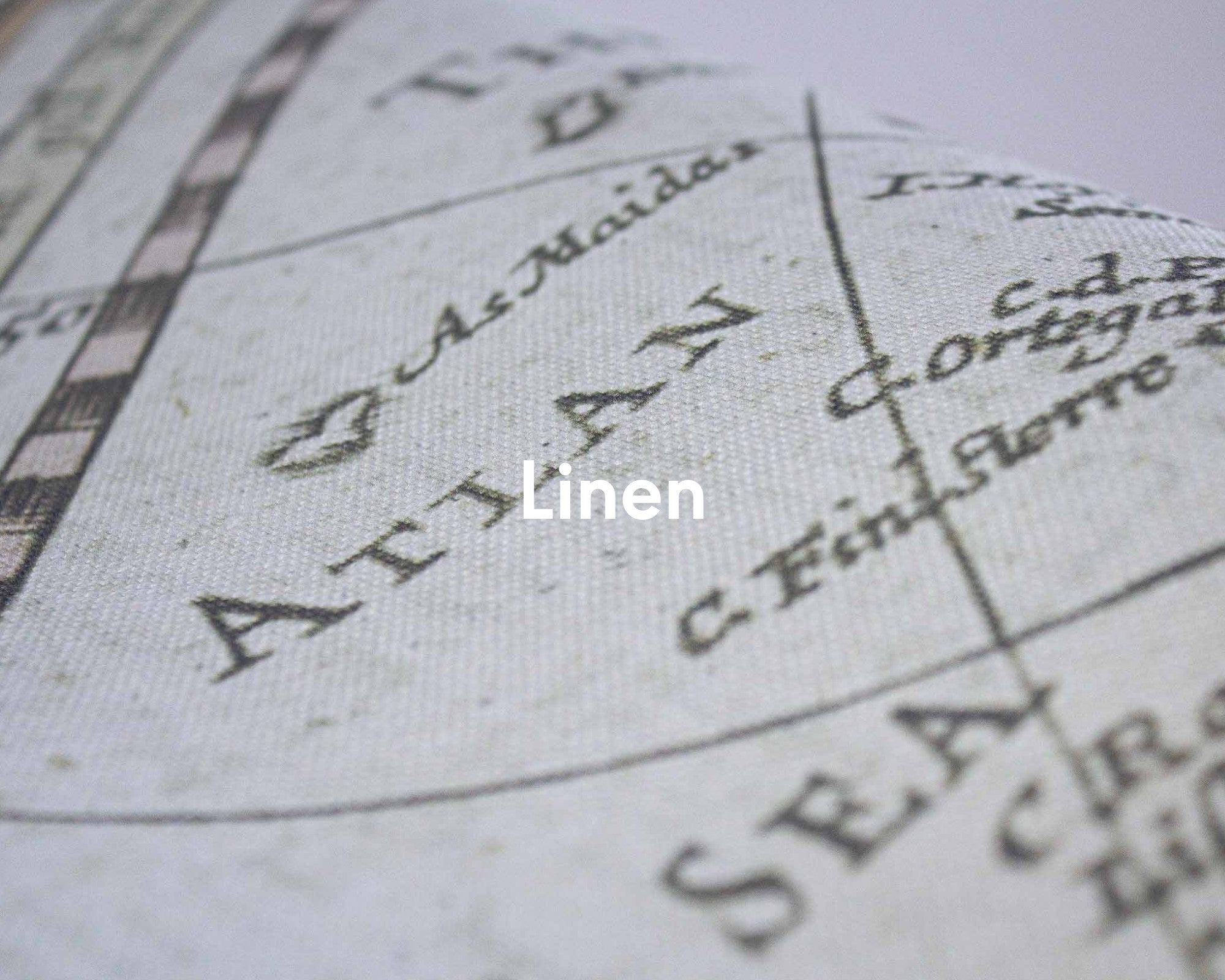 A00325 Historical Map Papyrus Linen Aracne Mural by Coordonné