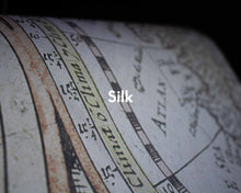 A00325 Historical Map Papyrus Linen Aracne Mural by Coordonné