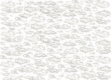 A00327 Zeus Graphite Linen Aracne Mural by Coordonné