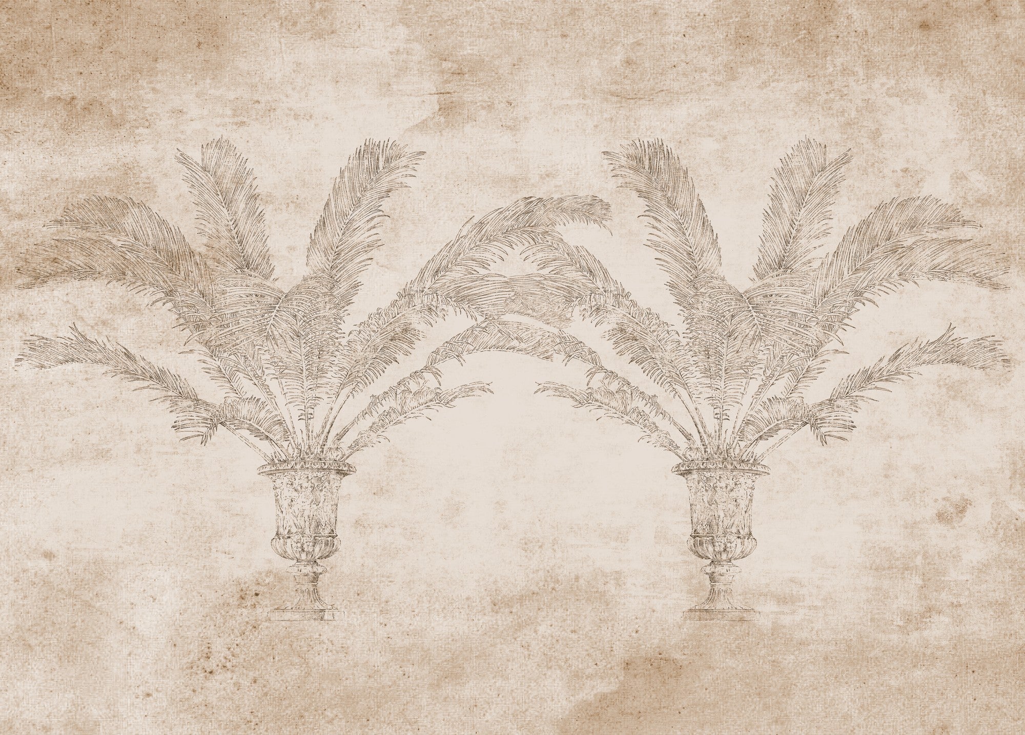 A00328 Palma Papyrus Linen Aracne Mural by Coordonné