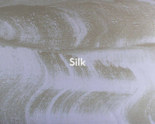 A00332 Sand Waves Swan/Gold Linen Aracne Mural by Coordonné