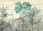 A00333 Taj Mahal Spring Linen Aracne Mural by Coordonné