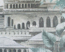 A00333 Taj Mahal Spring Linen Aracne Mural by Coordonné