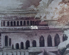 A00334 Taj Mahal Autum Linen Aracne Mural by Coordonné