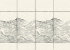 A00335 Waves Papyrus Linen Aracne Mural by Coordonné