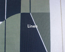 A00340 Pythagoras Khaki Linen Aracne Mural by Coordonné