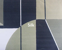 A00340 Pythagoras Khaki Linen Aracne Mural by Coordonné