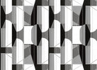 A00341 Pythagoras Silver Linen Aracne Mural by Coordonné