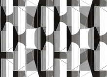 A00341 Pythagoras Silver Linen Aracne Mural by Coordonné