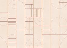 A00342 Modular Peony Linen Aracne Mural by Coordonné