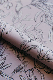 A00503 Aceituna Cava Pink Olivar Wallpaper by Coordonné