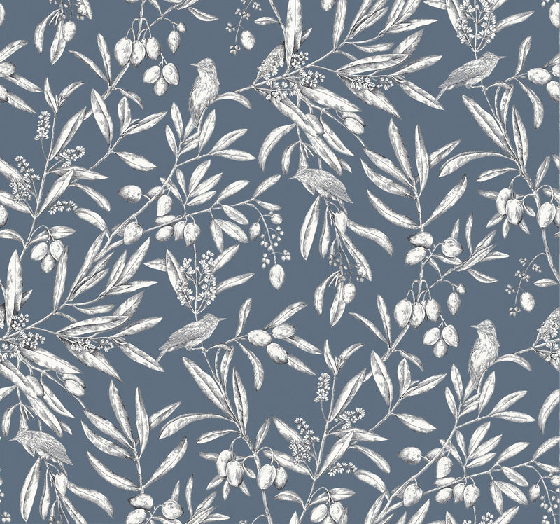A00504 Aceituna Bay Olivar Wallpaper by Coordonné