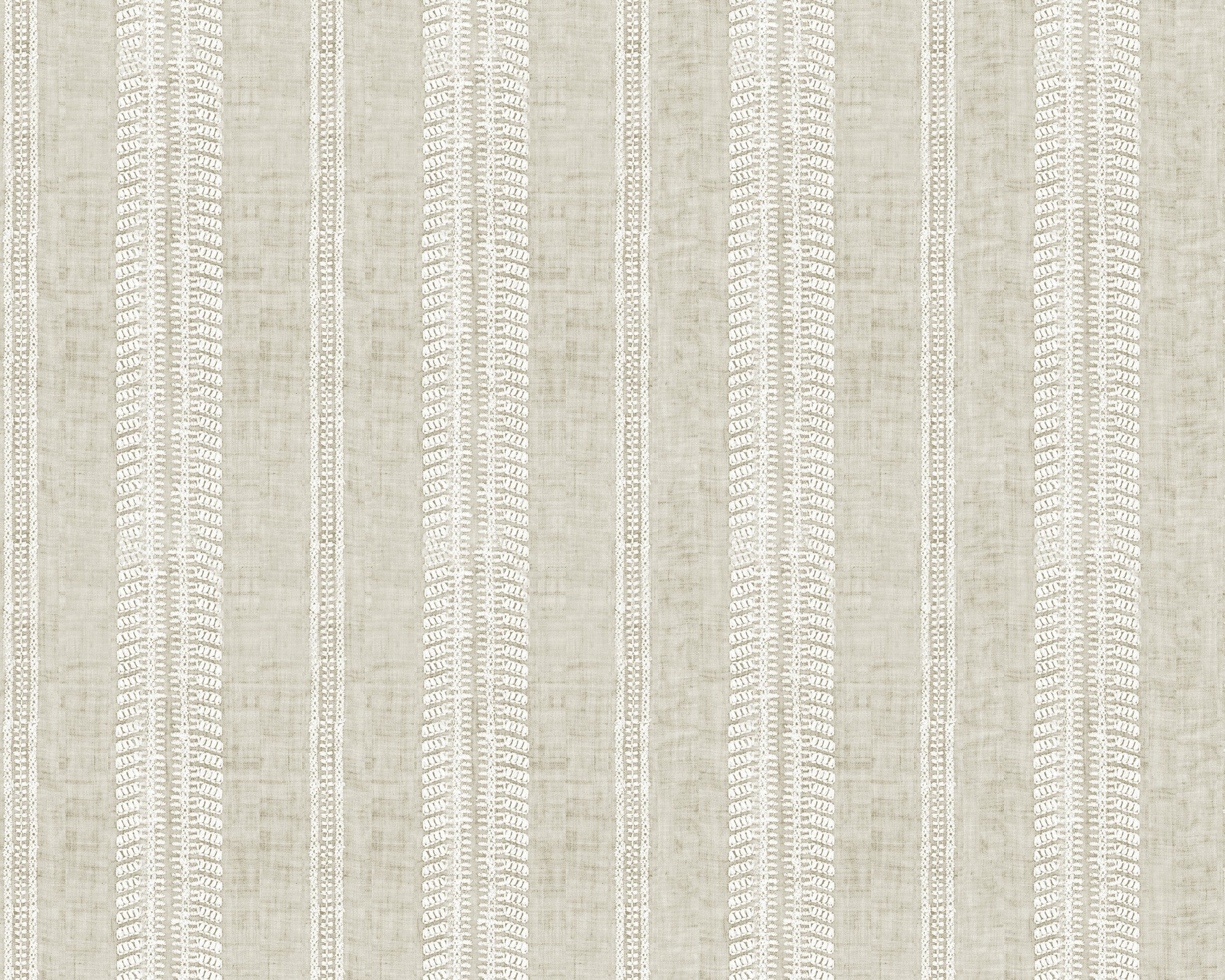 A00506 Costura Rice Beige Olivar Wallpaper by Coordonné