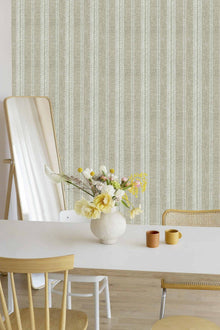 A00511 Costura Wild Green Olivar Wallpaper by Coordonné