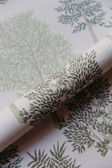 A00513 Arboleda Wild Green Olivar Wallpaper by Coordonné