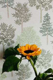 A00513 Arboleda Wild Green Olivar Wallpaper by Coordonné