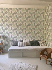 A00513 Arboleda Wild Green Olivar Wallpaper by Coordonné