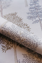 A00514 Arboleda Leather Brown Olivar Wallpaper by Coordonné