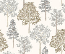 A00514 Arboleda Leather Brown Olivar Wallpaper by Coordonné